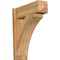 Ekena Millwork Thorton Rough Sawn Craftsman Outlooker, Western Red Cedar, 8"W x 24"D x 28"H OUT08X24X28THR04RWR - alternate 1